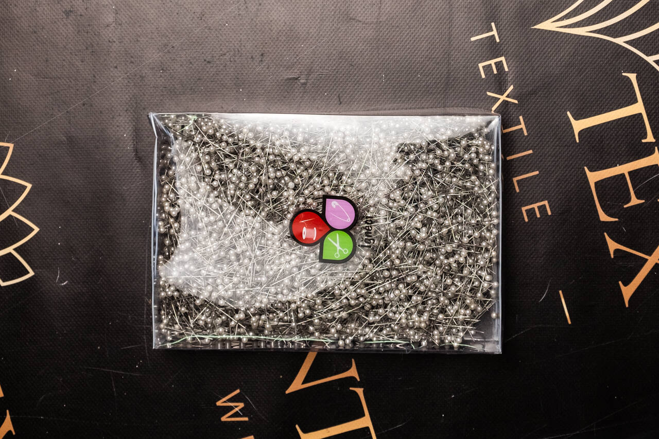 pearl top pins, 250 g pack 385068